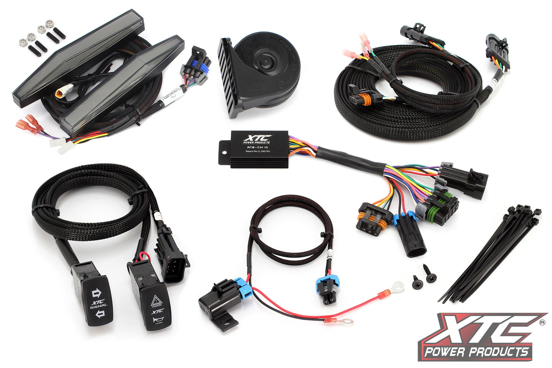 XTC Power Products ATS-UNI-I-DRL 2020s UTV Auto Turn Signal Kit