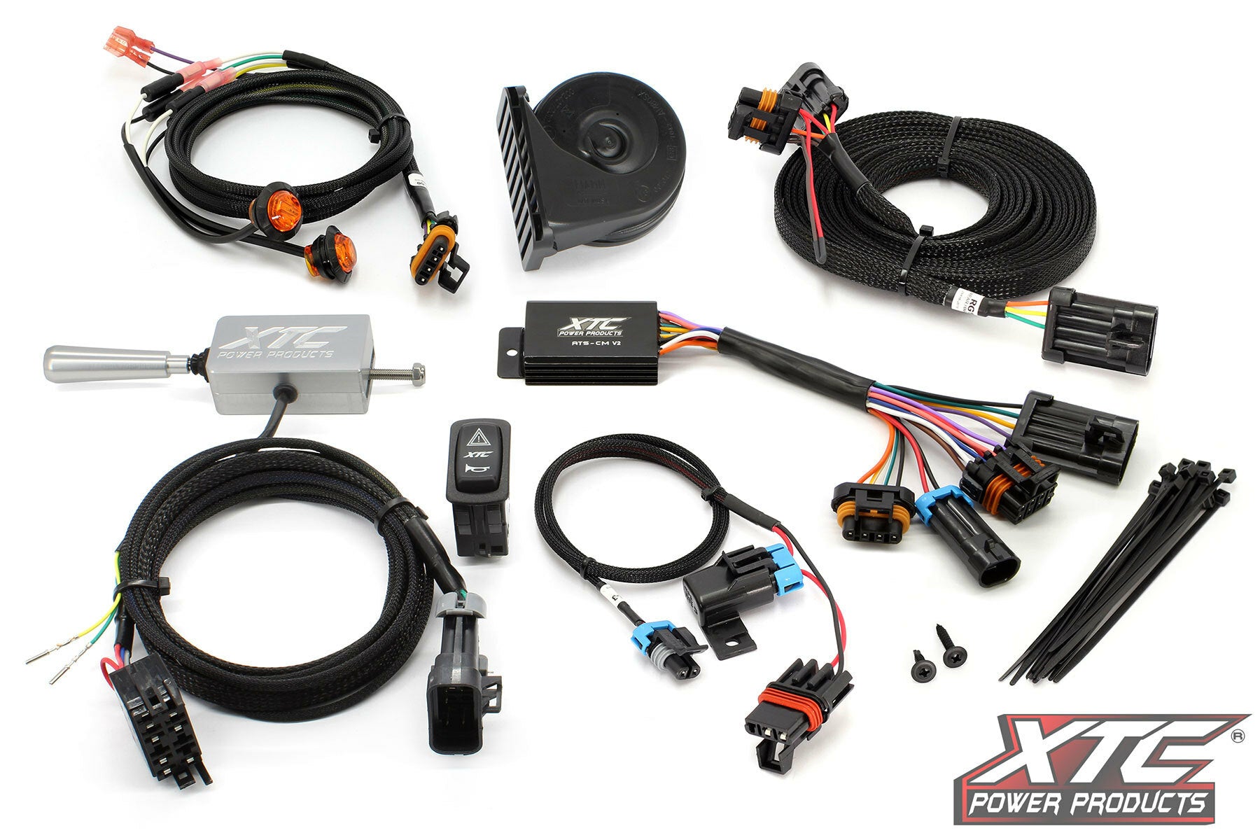 XTC Power Products ATS-L-POL-RBU 2020-23 Atv Turn Signal Kit