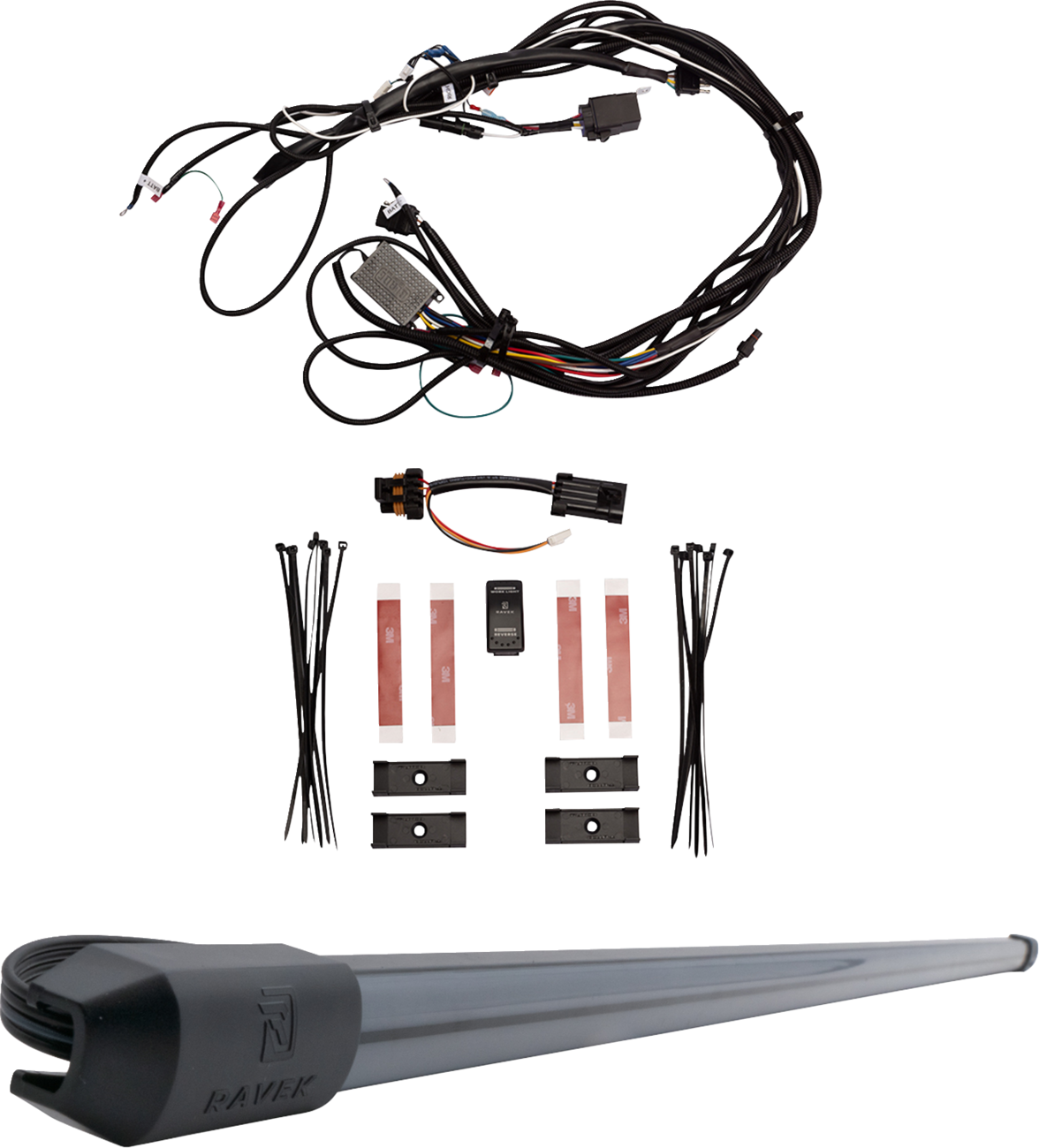 RAVEK 59-2000EZ Speakeasy Taillight Can-Am Polaris Yamaha 2010-23 Brake Turn Reverse