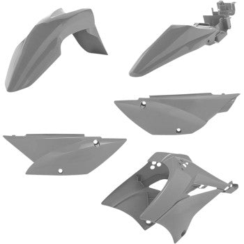 Acerbis Replacement Full Plastic Body Kit Grey - 2010-2022 Kawasaki KLX110