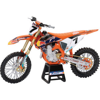 Red Bull KTM 450 SF-F - Aaron Plessinger - 1:12 Scale - Orange/Black/White - New Ray Toys | Moto-House MX