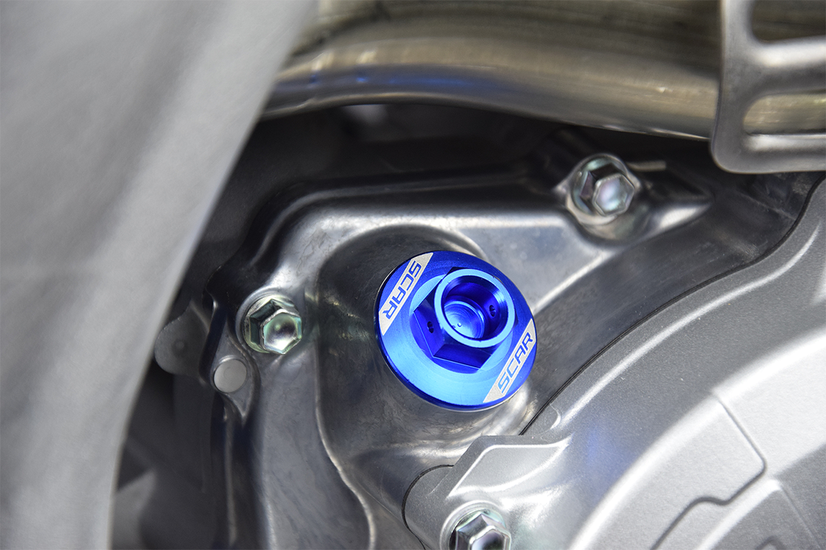 SCAR RACING OFP100B 2020s Honda Kawasaki Triumph Yamaha Oil Filler Plug