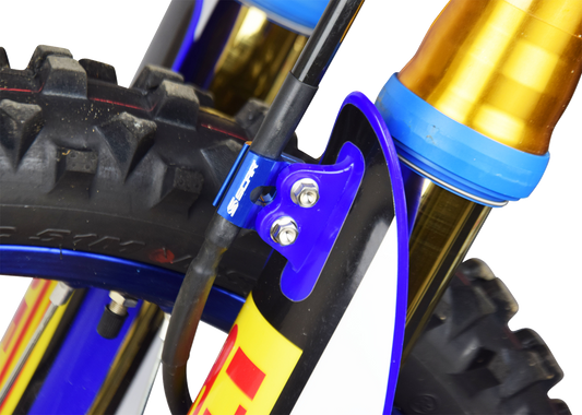 Scar Racing BLC100B Brake Line Clamp 2023 HDA/YA Blue
