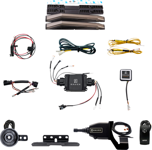 Ravek 64-1007SL Gen 3 Speakeasy Turn Signal Kit Polaris Ranger 1000 - Moto-House MX