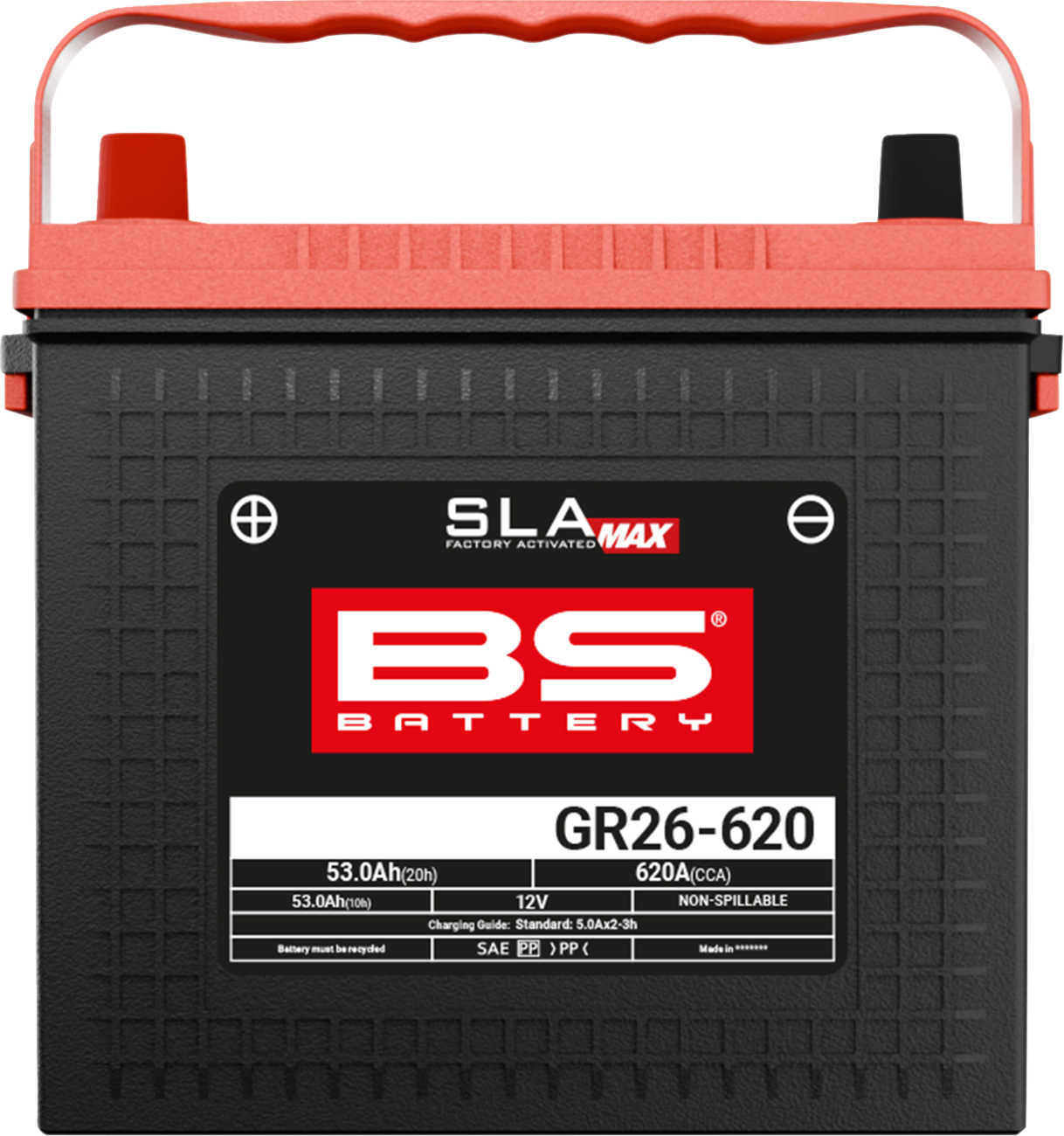 BS Battery 300692 2020s GR26-620 VRLA Battery
