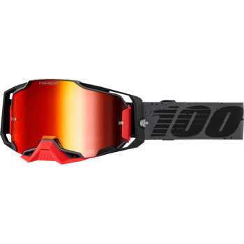 100% Armega motocross Goggles - 50003-00010 - Nekfeu - HiPER Red Mirror | Moto-House MX