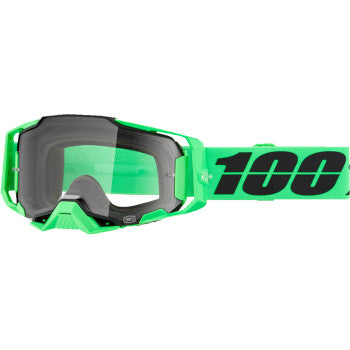 100% Armega Motocross Goggles - 50004-00025 - Anza 2 - Clear | Moto-House MX