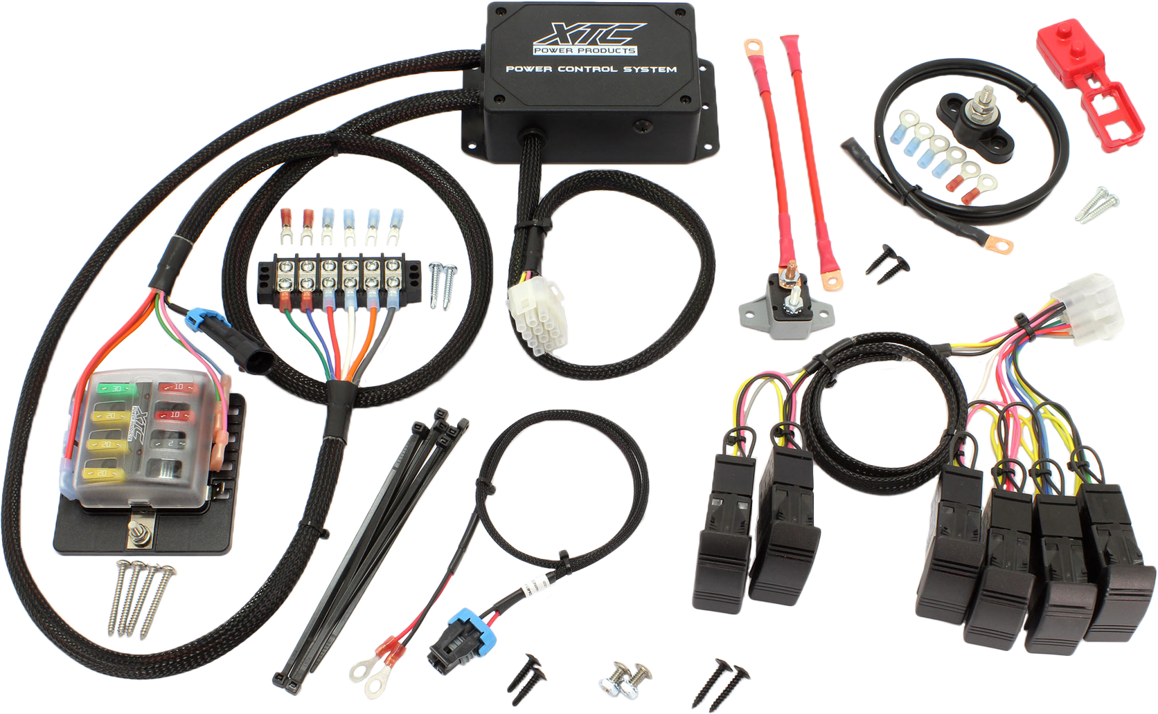 XTC Power Products PCS-64-TSX 2020+ Plug N Play Power Control 6 Switches