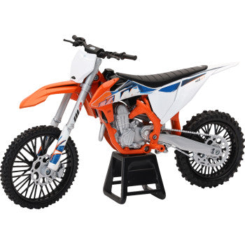 KTM 450 SX-F Dirt Bike - 1:12 Scale - Orange/White/Black - New Ray Toys | Moto-House MX