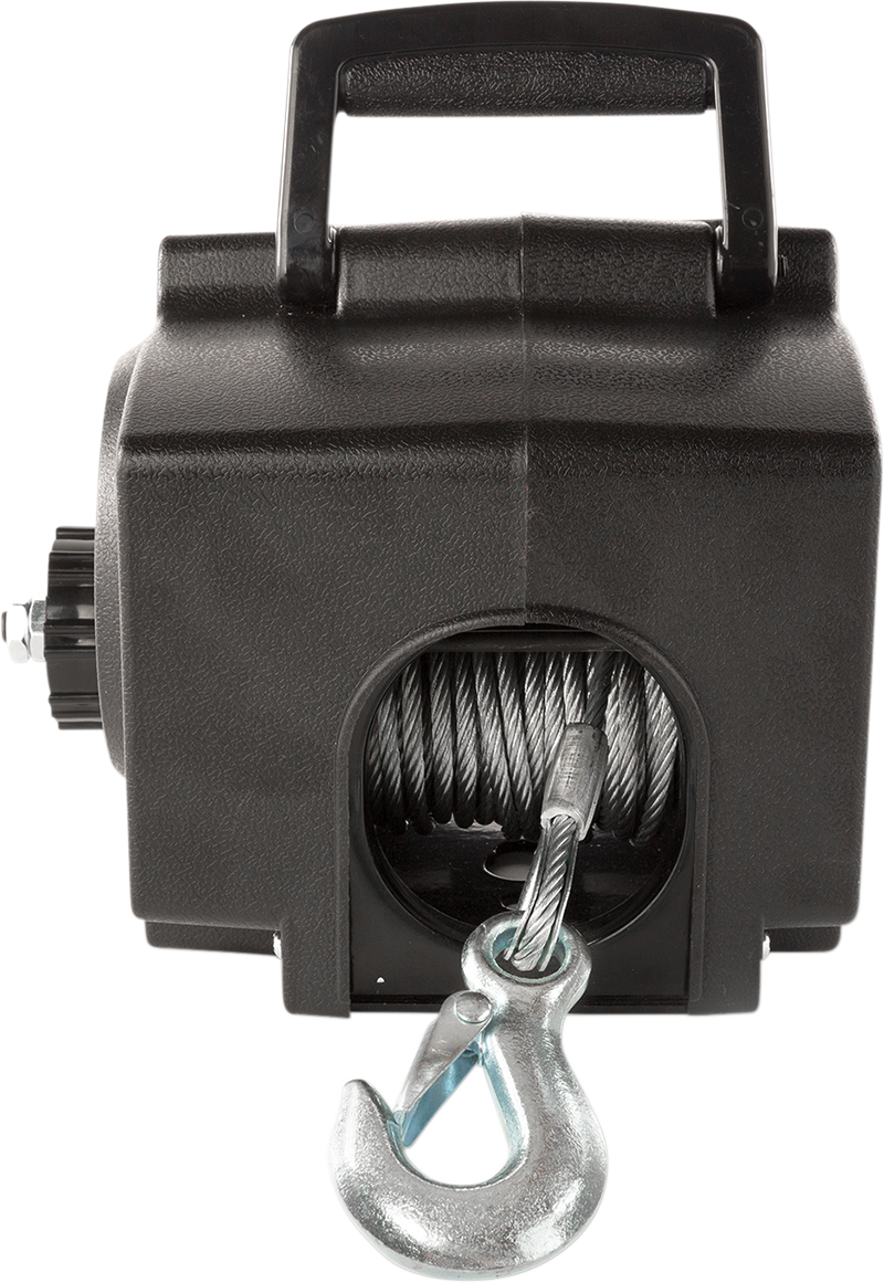 KIMPEX Portable Electric Winch 258024 with 2500 lbs Capacity and Remote Control