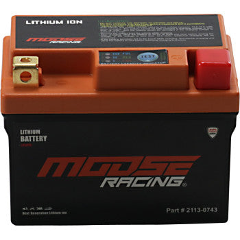 Moose Racing HUTZ7S-FP - Lithium Ion Battery Kawasaki KLX140, KLX250S, and KLX450R