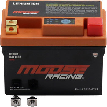 Moose Racing Lithium Ion Battery - HUTZ5S-FP - Kawasaki KLX110, KLX110L, and KLX110R | Moto-House Minis