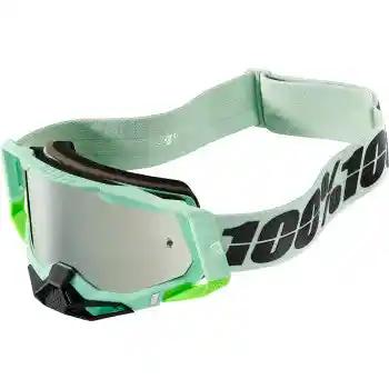 100% Racecraft 2 Goggles - Palomar - Silver Flash Mirror - 50010-00025 - Motocross MX