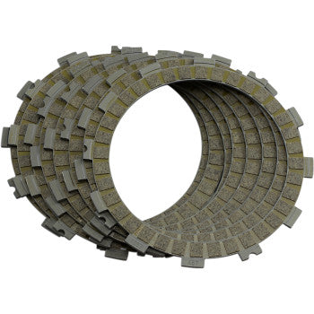 HINSON RACING FP217-8-001 High Performance 8 Piece Fiber Clutch Friction Plate Kit Premium Drive Upgrade Set for Yamaha YZ250F Kawasaki KX250 Suzuki RMZ250 Triumph TF 250X Dirt Bikes - Moto House MX