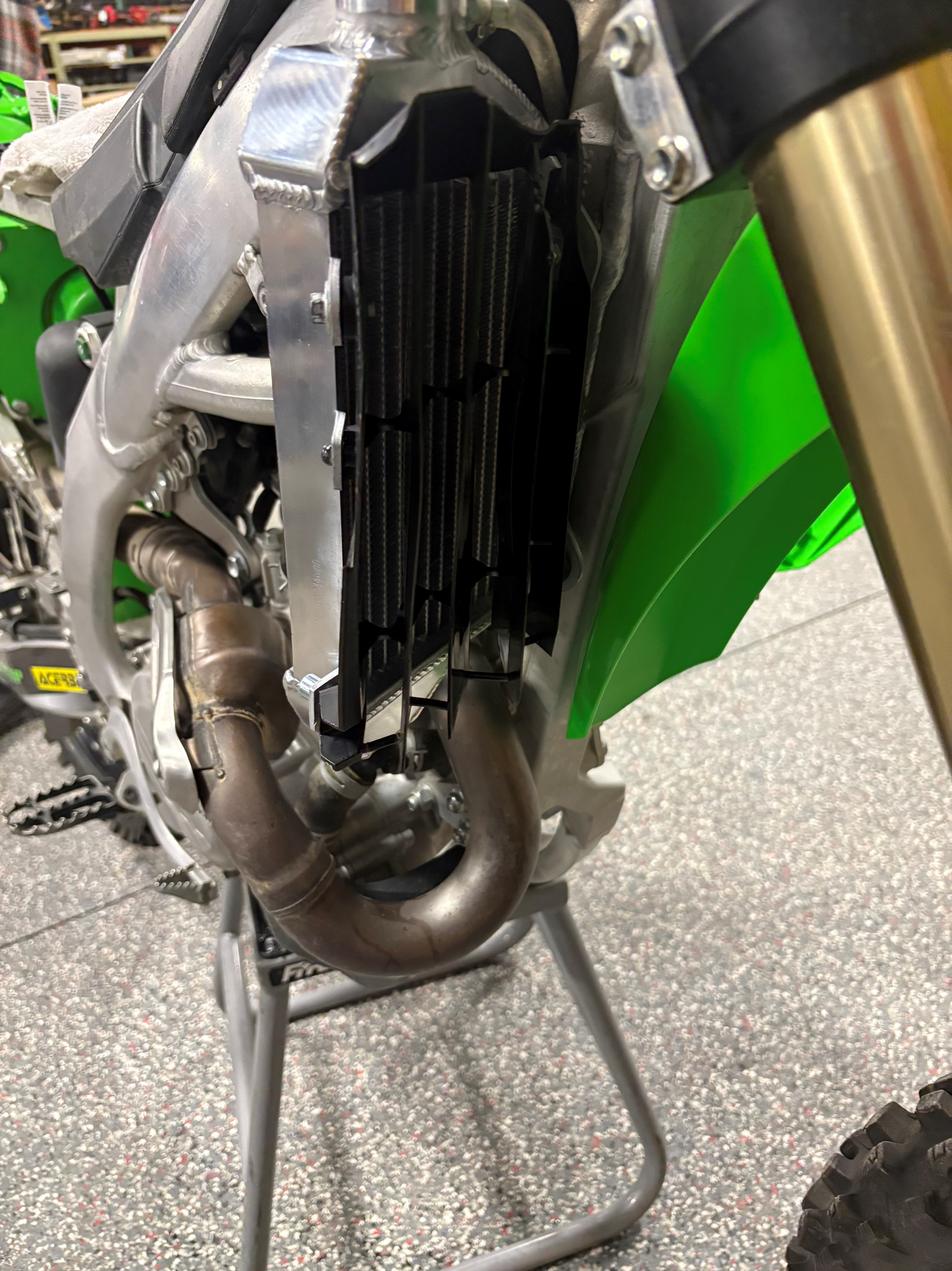 FIRE POWER - TRS-R-302R 2021-2024 Kawasaki KX250F/KX450F/KX250X Radiator Right
