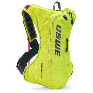 USWE Outlander 4L Backpack - 3.0L Hydration System - Crazy Yellow | Moto-House MX