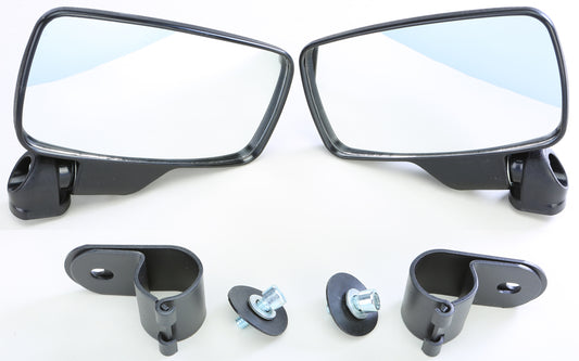 Folding Side Mirror Pair 1.5" Roll Cage