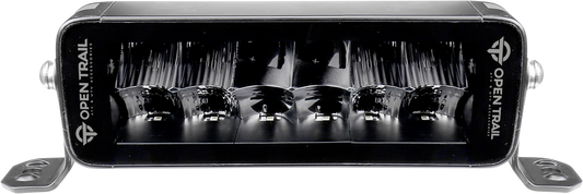 Open Trail Stealth series blacked-out LED light bar with Osram LEDs and mounting kit 12-9063.
