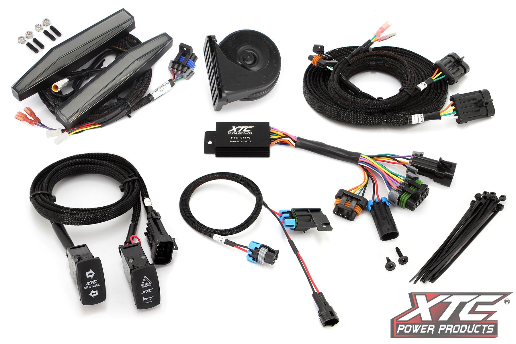 XTC Power Products ATS-YAM-WOL-DRL 2017 Yamaha Wolverine Turn Signal Kit