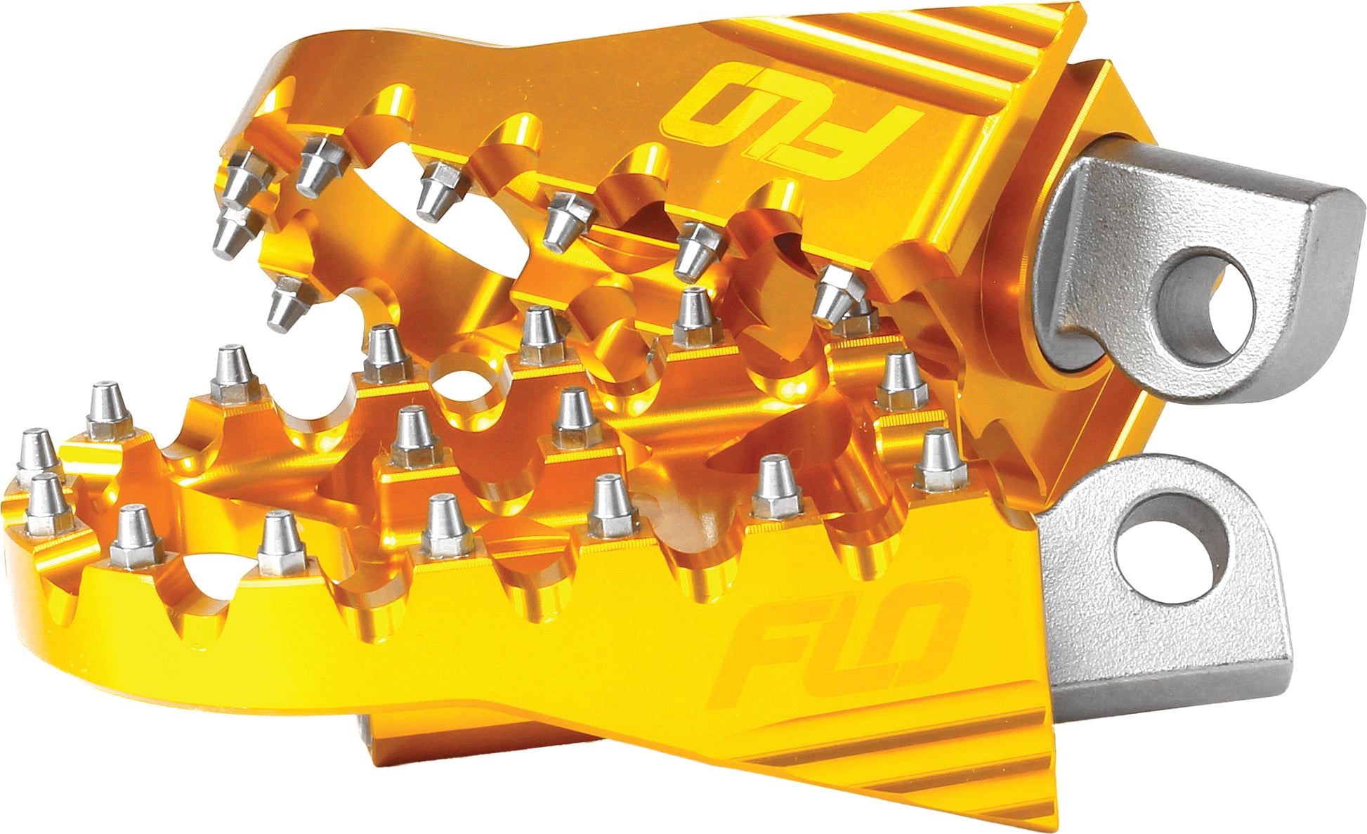 FLO MOTORSPORTS FPEG-800GLD 2014-2017 Harley Davidson XL1200T/XG 500/750 Footpeg Set