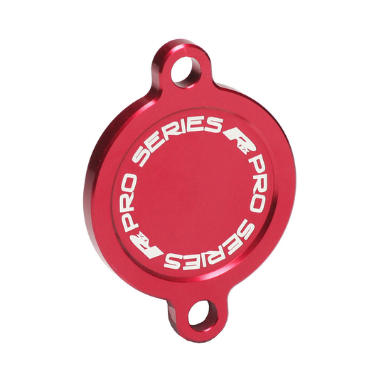 RFX FXFC 20400 99RD 2019-2025 Kawasaki KX450F Oil Filter Cover Red