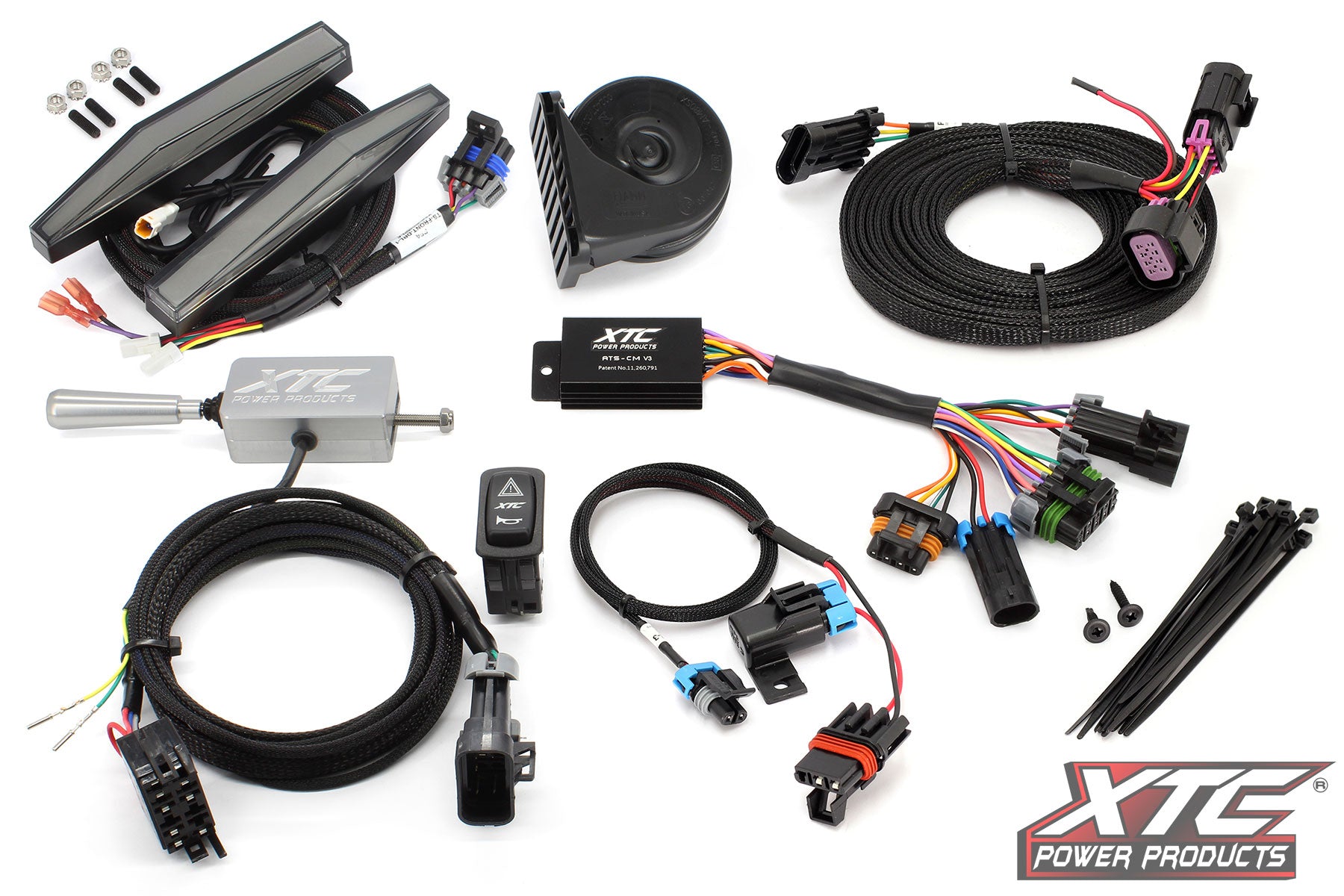 XTC Power Products ATS-L-POL-RCBU-DRL 2019-2025 Polaris Ranger XP 1000 turn signal kit