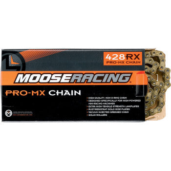 Moose Racing Motocross Chain 428 RXP Pro-MX Gold | Moto-House MX 