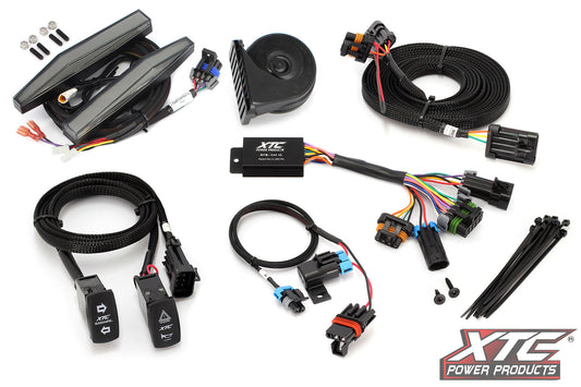 XTC Power Products ATS-POL-GBU-DRL 2020s UTV Auto Turn Signal Kit