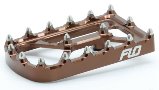 FLO MOTORSPORTS HDBP-TIPBRZ 2001-2017 Harley Davidson Road Glide Brake Pedal Pad