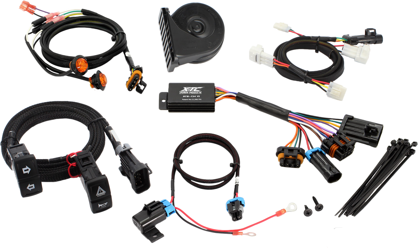 XTC Power Products ATS-KAW-RIDG 2013-23 Kawasaki Ridgeline Self Canceling T/S Kit