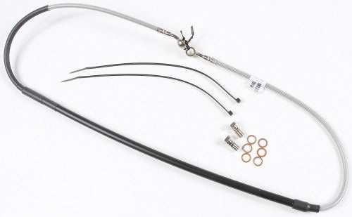 Galfer Stainless Steel Brake Line Kit - Front - FK003D344CR - 1998-2023 Yamaha YZ125, YZ250 | Moto-House MX