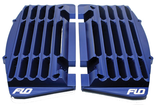 FLO MOTORSPORTS - FLO751BLU 2016-2017 KTM Husqvarna high flow radiator braces