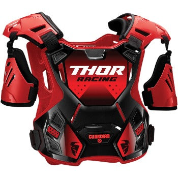 Thor MX Guardian Roost Deflector - Red/Black - Youth | Moto-House MX