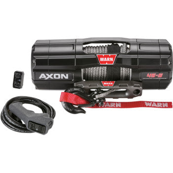 WARN 101140 AXON 45-S Winch with Synthetic Rope 50 ft for UTV & ATV (2010-Present)