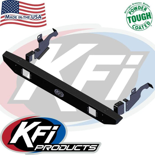 KFI Products 101570 Rear Formed Bumper Honda Pioneer 700 Black - Moto-House MX
