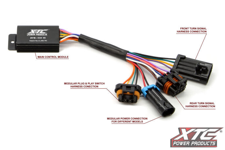 XTC Power Products ATS-POL-RC3-DRL 2019-2021 Polaris RZR XP Turbo Turn Signal Kit