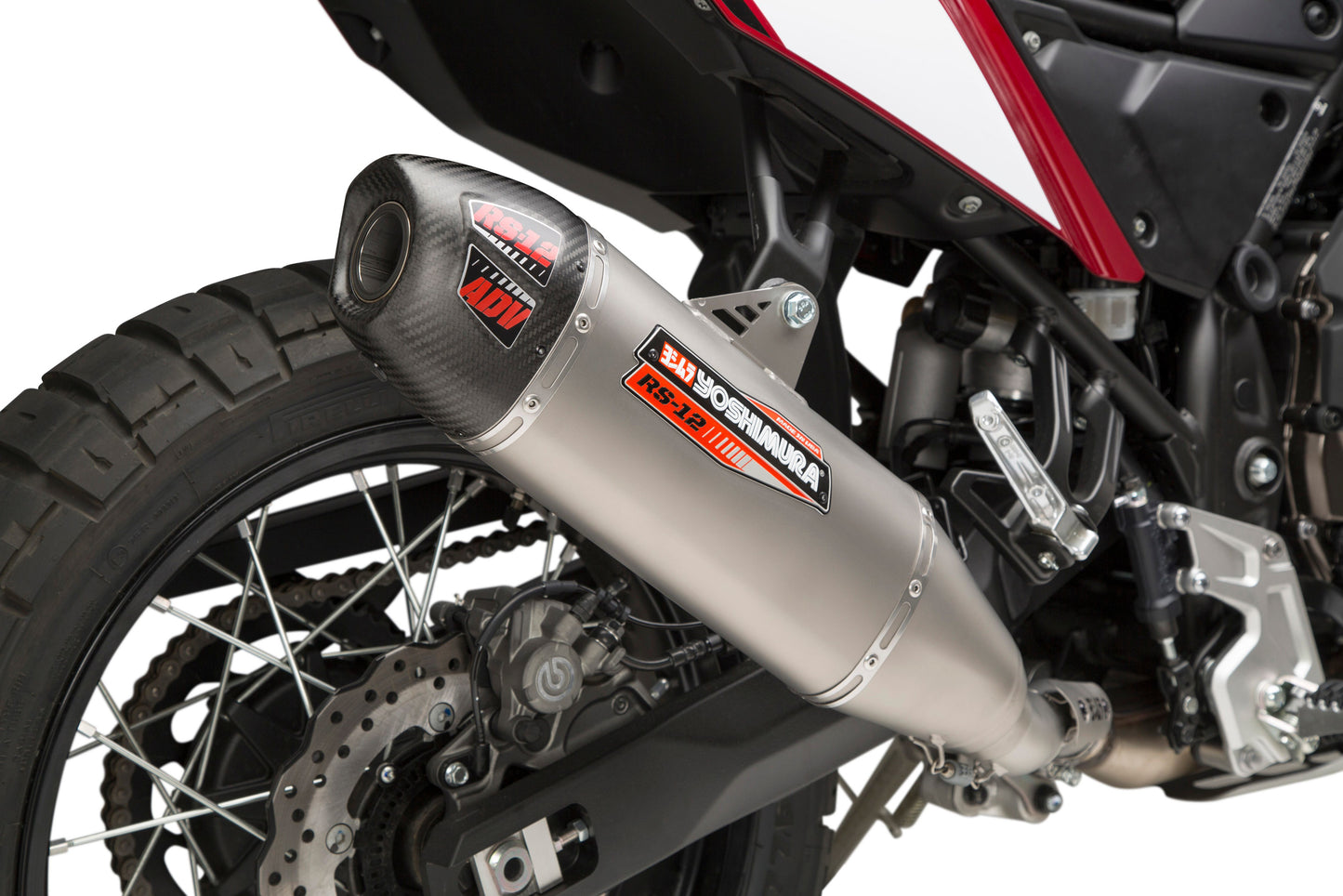 YOSHIMURA Yoshimura 13710BS520 Exhaust Street Rs12 Slip On Ss/Cf Yamaha XTZ700 Ténéré 2021-2023 13710BS520