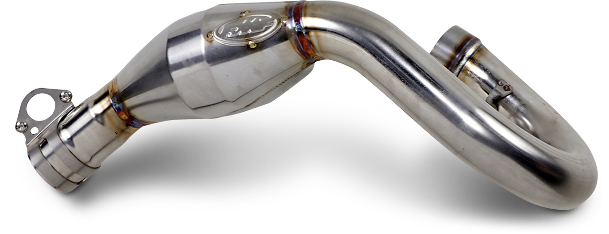 FMF Megabomb Head Pipe - Stainless Steel - Gas Gas/Husqvarna/KTM 045624