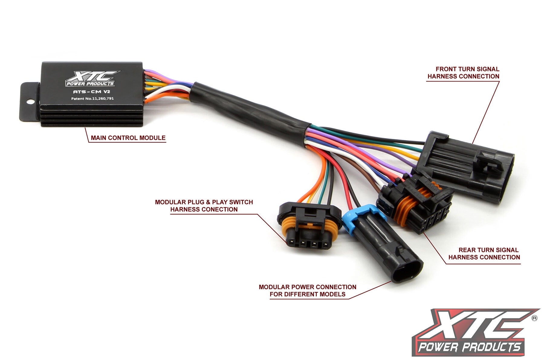 XTC Power Products ATS-CFM-Z10 2026 CF-MOTO ZFORCE Z10 Self Canceling Turn Signal