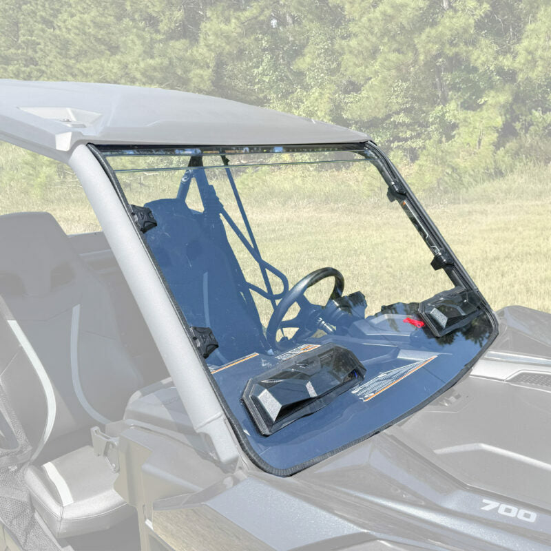 Tool Less Windshield Hard Coated Poly Can