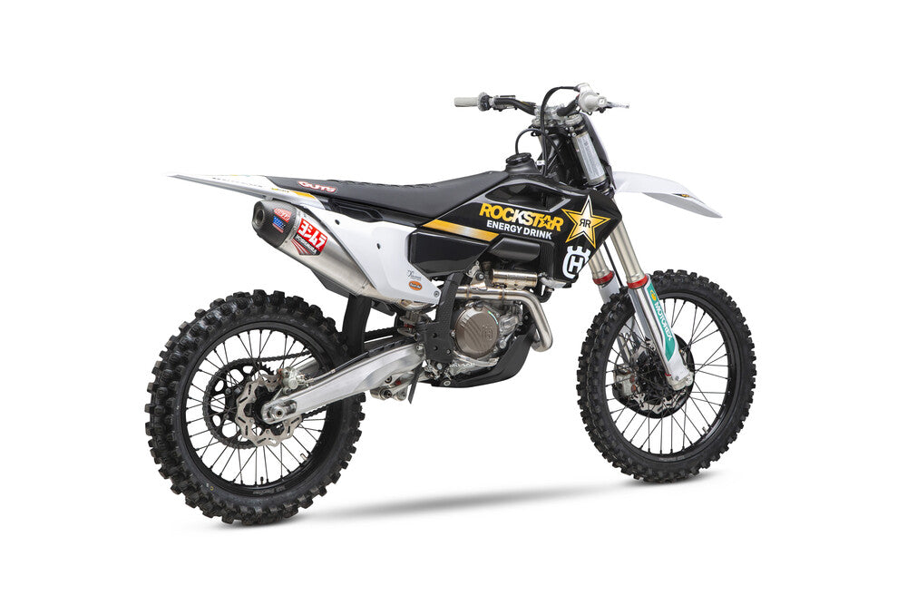 YOSHIMURA RS-12 Full Exhaust System - 262540S320 - 2022-2023 Husqvarna FC 250, FC 350, and FX 350 | Moto-House MX