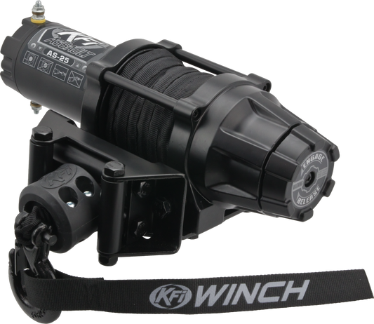 KFI Assault Winch 2500 lb Synthetic Cable Universal ATV - AS-25