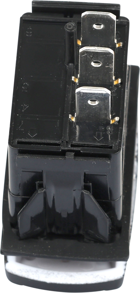 Open Trail Standard Turn Signal Rocker Switch SM106-031 with 3-pin wiring for UTV and ATV models.