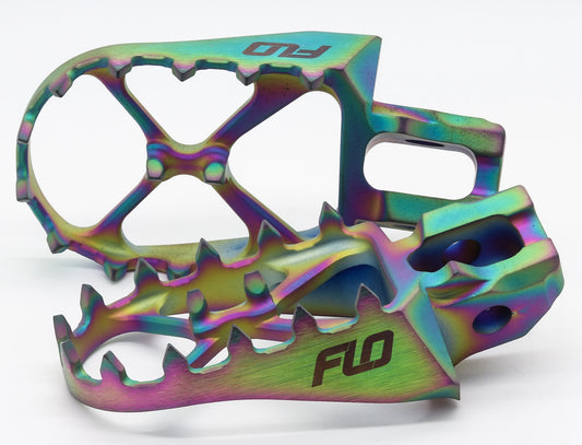 FLO MOTORSPORTS - TI-795-2JET 2017 Husqvarna KTM Titanium Foot Pegs