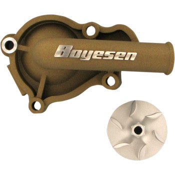 Boyesen Supercooler Water Pump Cover and Impeller Kit - 2002-2008 Honda CRF450R