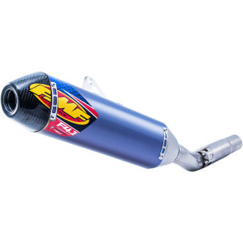 Blue Anodized Titanium FMF 4.1 RCT Exhaust for RMZ450 at Moto-House MX