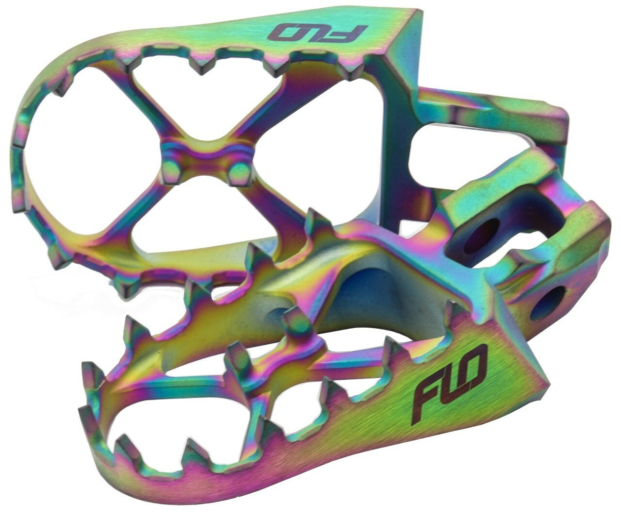 FLO MOTORSPORTS TI-793JET 2015-2017 Yamaha YZ250FX/250X/450FX Titanium Foot Pegs