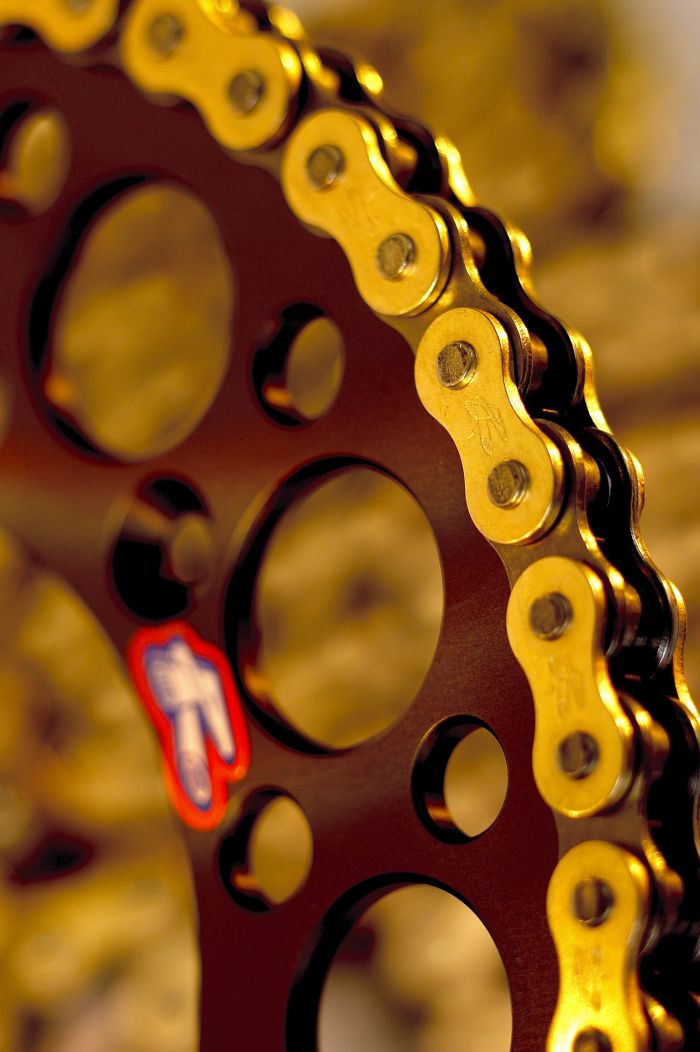 Renthal C246420 R1 Works Chain 420 130 Links Gold - Moto-House MX
