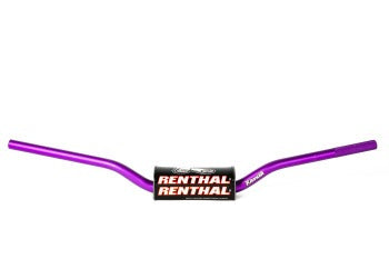 Renthal Handlebar Fatbar - 827 - Villopoto/Stewart - Purple - 1-1/8" Bars