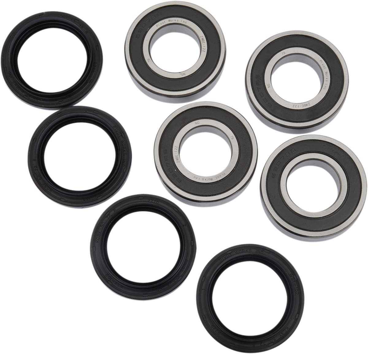 Pivot Works PWFWK-Y55-000 Front Wheel Bearing Kit for Viking/Wolverine 2017-2023